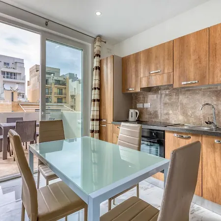 Duplex Penthouse In St. Julian's With Views & Bbq By 360 Estates Apartment