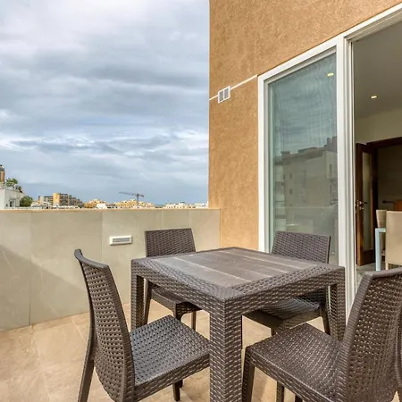 Duplex Penthouse In St. Julian's With Views & Bbq By 360 Estates * Слима