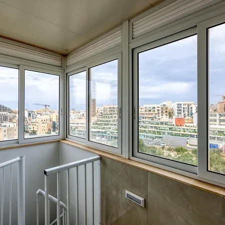 Duplex Penthouse In St. Julian's With Views & Bbq By 360 Estates