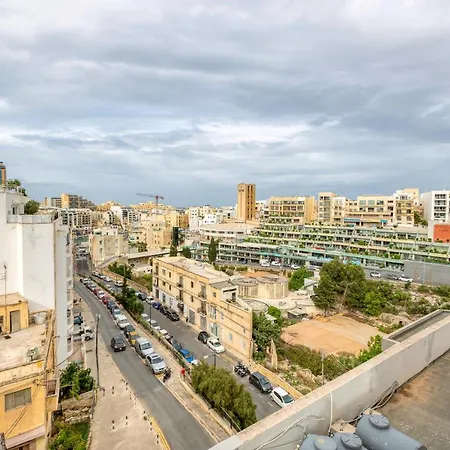 Duplex Penthouse In St. Julian's With Views & Bbq By 360 Estates