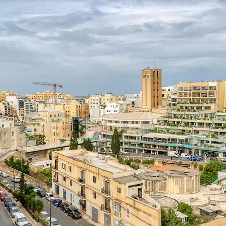 Duplex Penthouse In St. Julian's With Views & Bbq By 360 Estates Apartment *